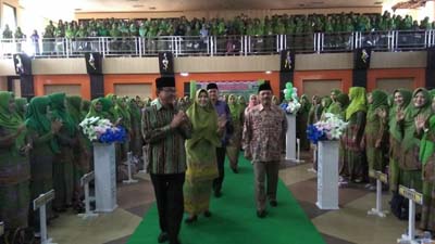 Bupati Wardan Harap Muslimat NU Tingkatkan Pengembangan Perempuan dan Pembinaan Generasi Muda